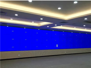 LCD splicing screen project of an exhibition hall in Shanghai