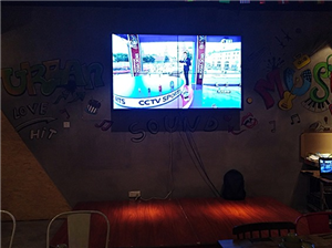 Guangzhou bar LCD splicing screen project