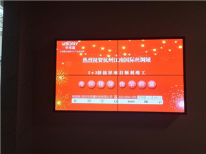 杭州江南国际丝绸城拼接屏项目